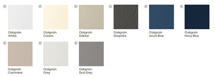 BA Kitchens Wilton colour options