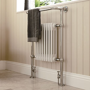 Floor Standing Heated Towel Rail