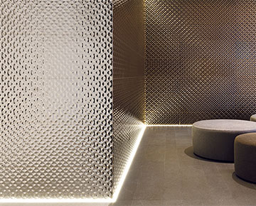 Porcelanosa Artis Bronze wall tile